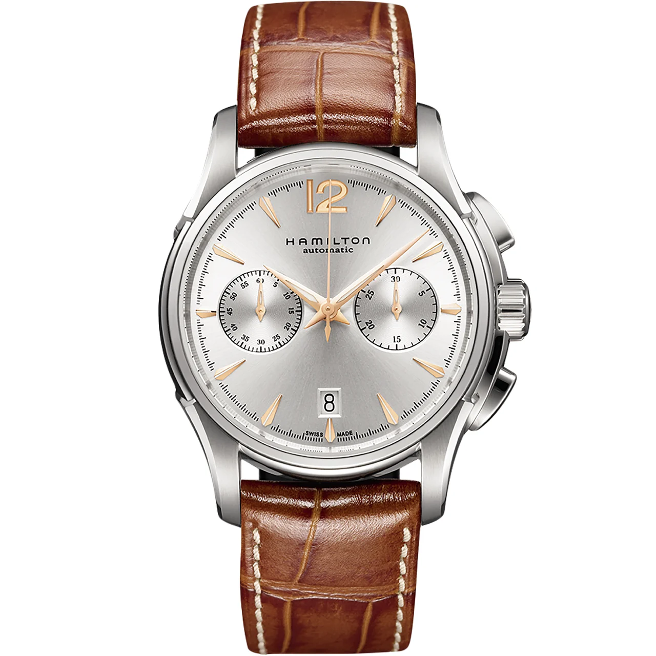 Hamilton Jazzmaster Auto Chrono H32606555 42 mm kol saati