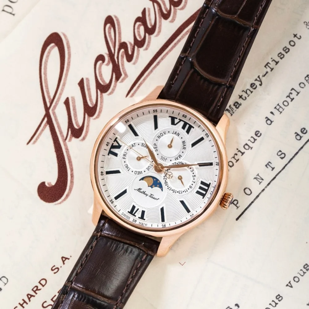 Mathey-Tissot Edmond H1886RAI 42 mm kol saati