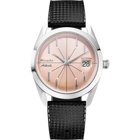Nivada Grenchen Nivada 32042A01 Antarctic Spider Salmon 38 mm kol saati