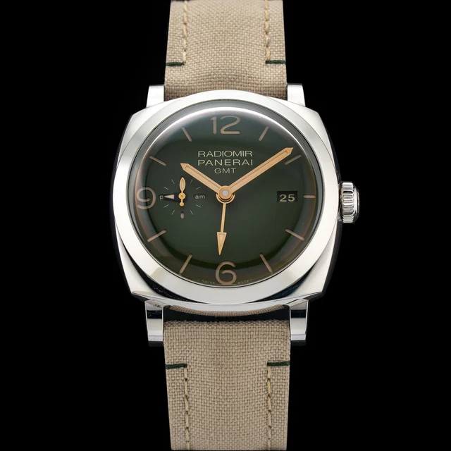 Panerai Radiomir 1940 45 3 Days GMT 210009N32194 kol saati