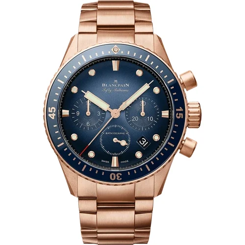 Blancpain Bathyscaphe Chronographe Flyback 5200 3640 76S 43 mm kol saati