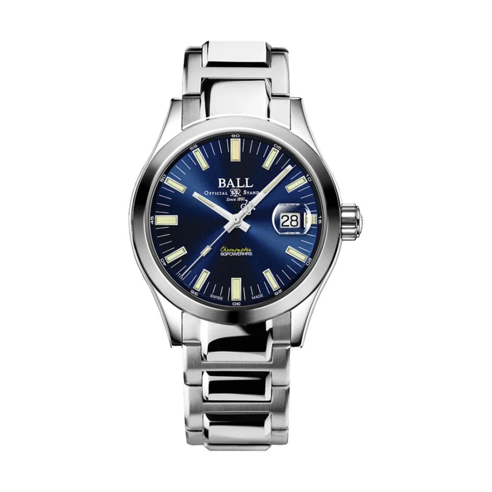 BALL Watch Engineer M Marvelight 40mm - Blue on Bracelet NM9032C-S1CJ-BE 40 mm kol saati