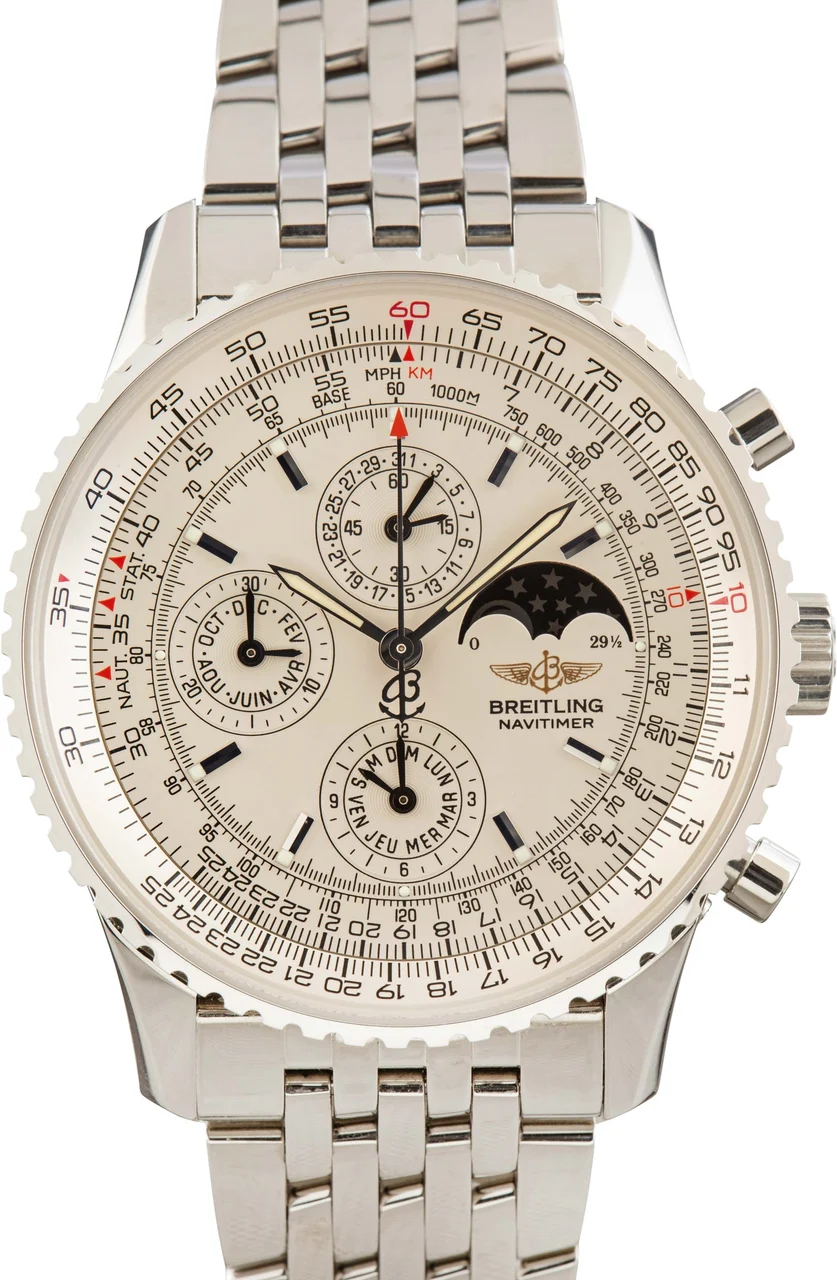 Breitling Navitimer Olympus Stainless Steel A1934012G512 43 mm kol saati