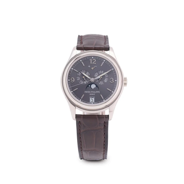 Patek Philippe PATEK PHILIPPE, REF. 5146G-010, ANNUAL CALENDAR, GREY DIAL, 18K WHITE GOLD