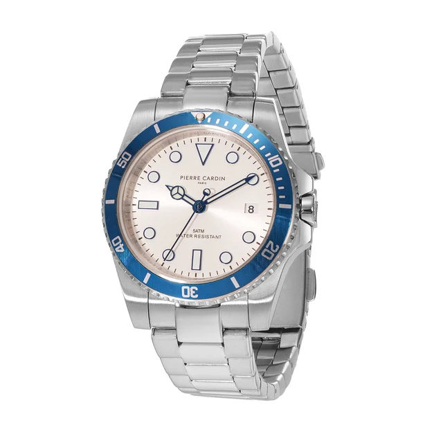 AQUATICA HydroSport 40mm - Stainless Steel Silver with Stainless Steel Silver Strap CF.103
