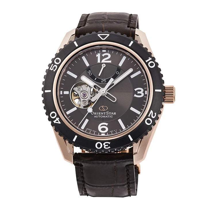 Orient Star Semi-Skeleton ORRE-AT0103Y 43 mm kol saati
