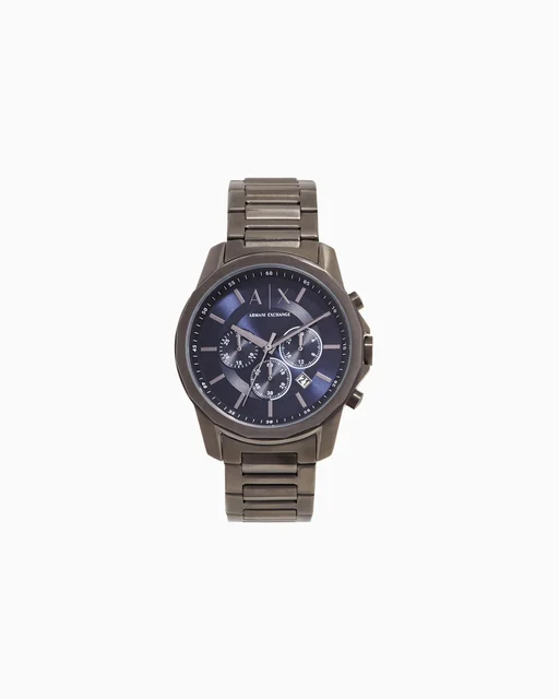 Armani Exchange Gunmetal colored steel watch AX1731 kol saati