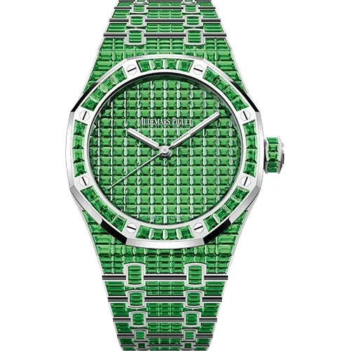 Audemars Piguet Selfwinding Tsavorite "50th Anniversary" 15514BC.TV.1284BC.01 41 mm kol saati