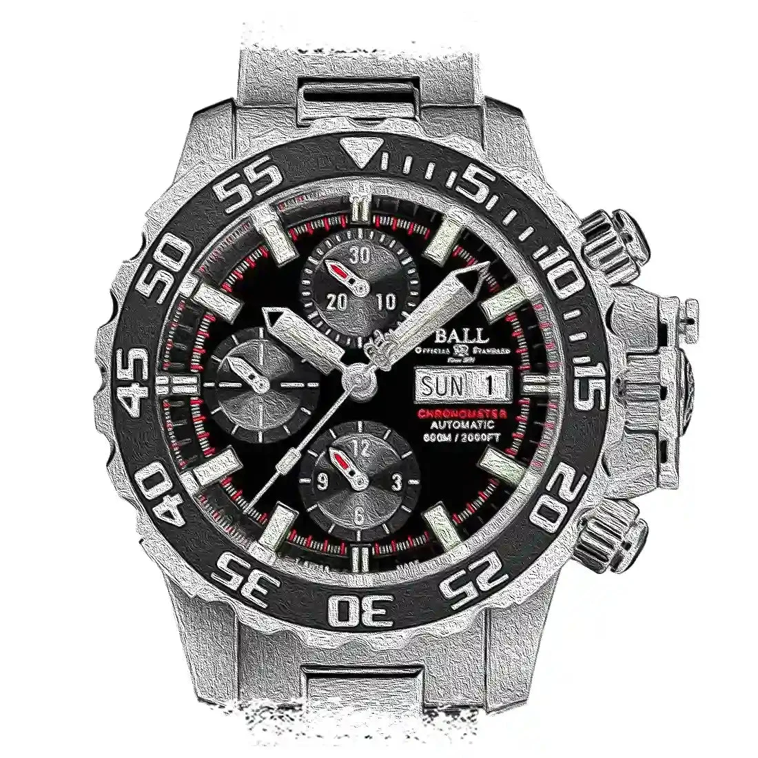 Ball Engineer Hydrocarbon 33600 42 mm kol saati
