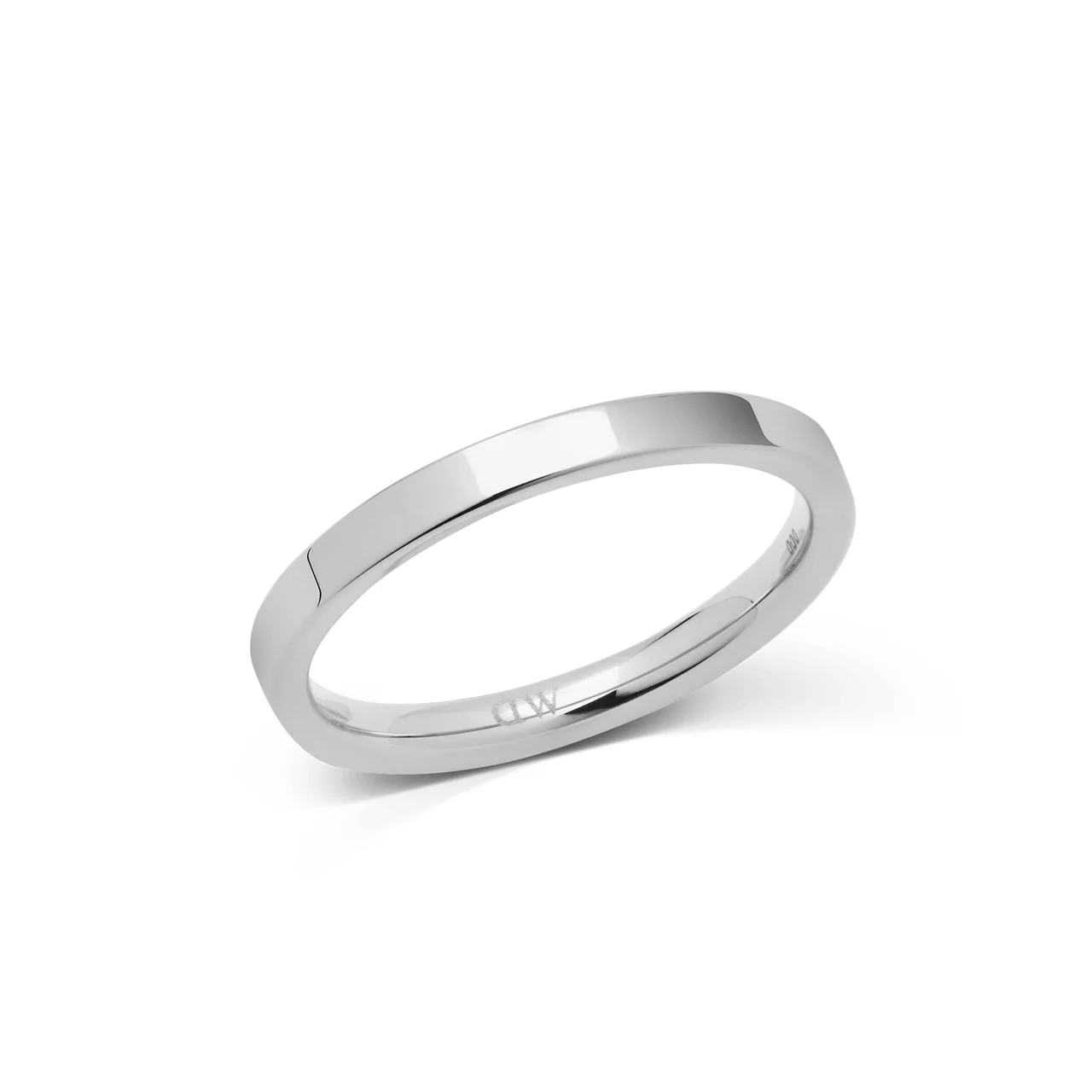 DANIEL WELLINGTON Line Ring Polished Silver 2.5mm DW00401855 kol saati