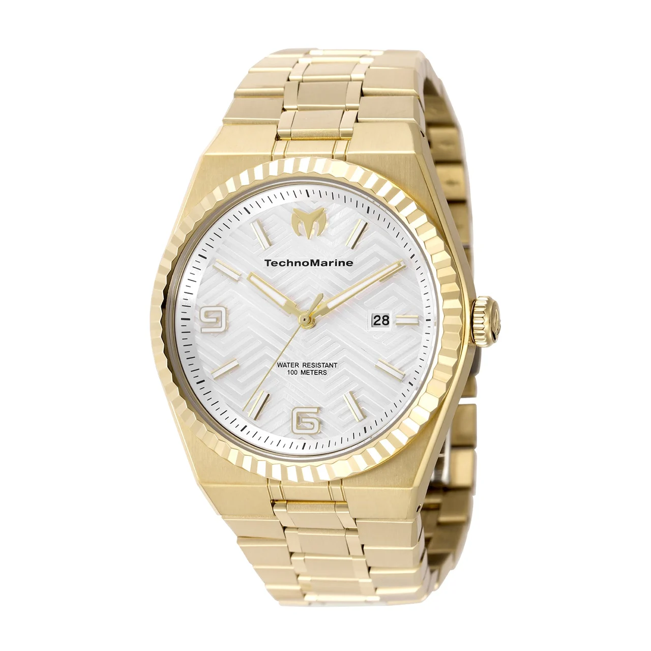 Technomarine TERRA NOVA Watch - 42mm. Gold (TM-225056) 42 mm kol saati