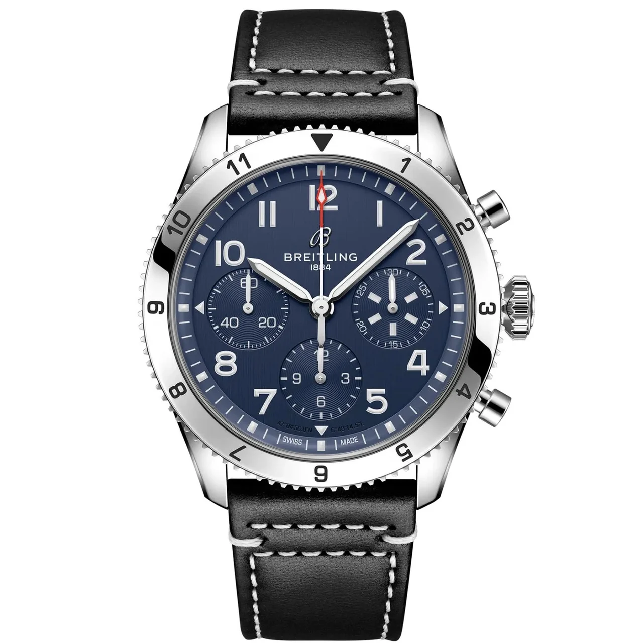 Breitling Classic AVI A233801A1C1X1 42MM 2025 Blue Dial Stai 42 mm kol saati