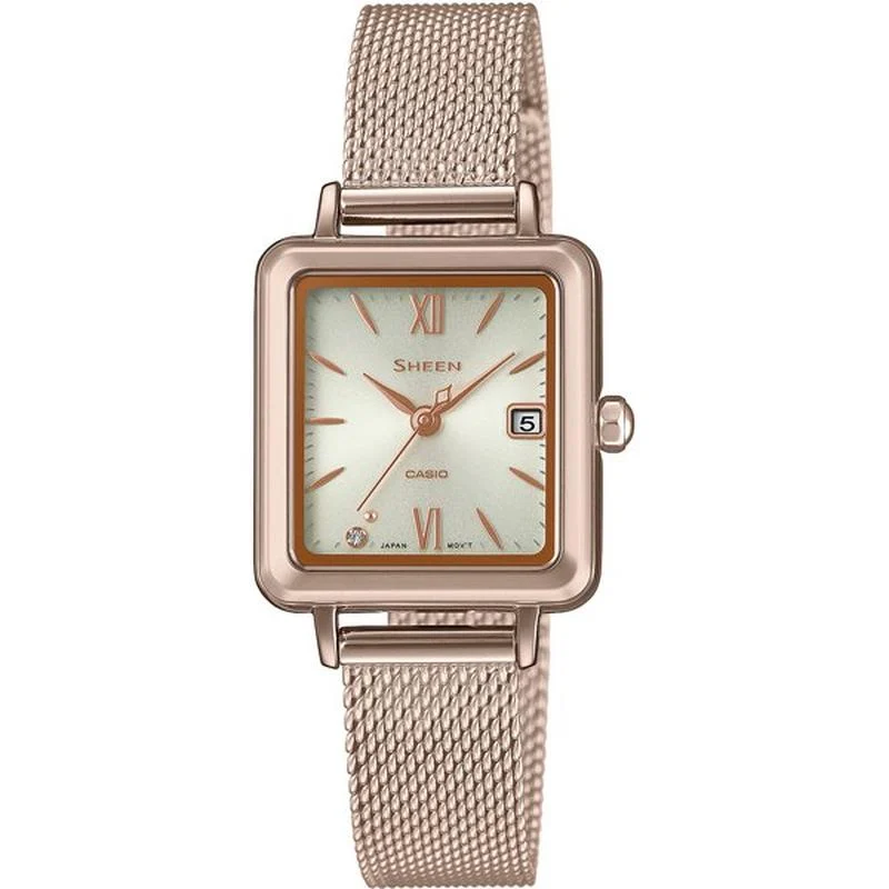 Casio SHS-D400CGM-4AJF 24 mm kol saati