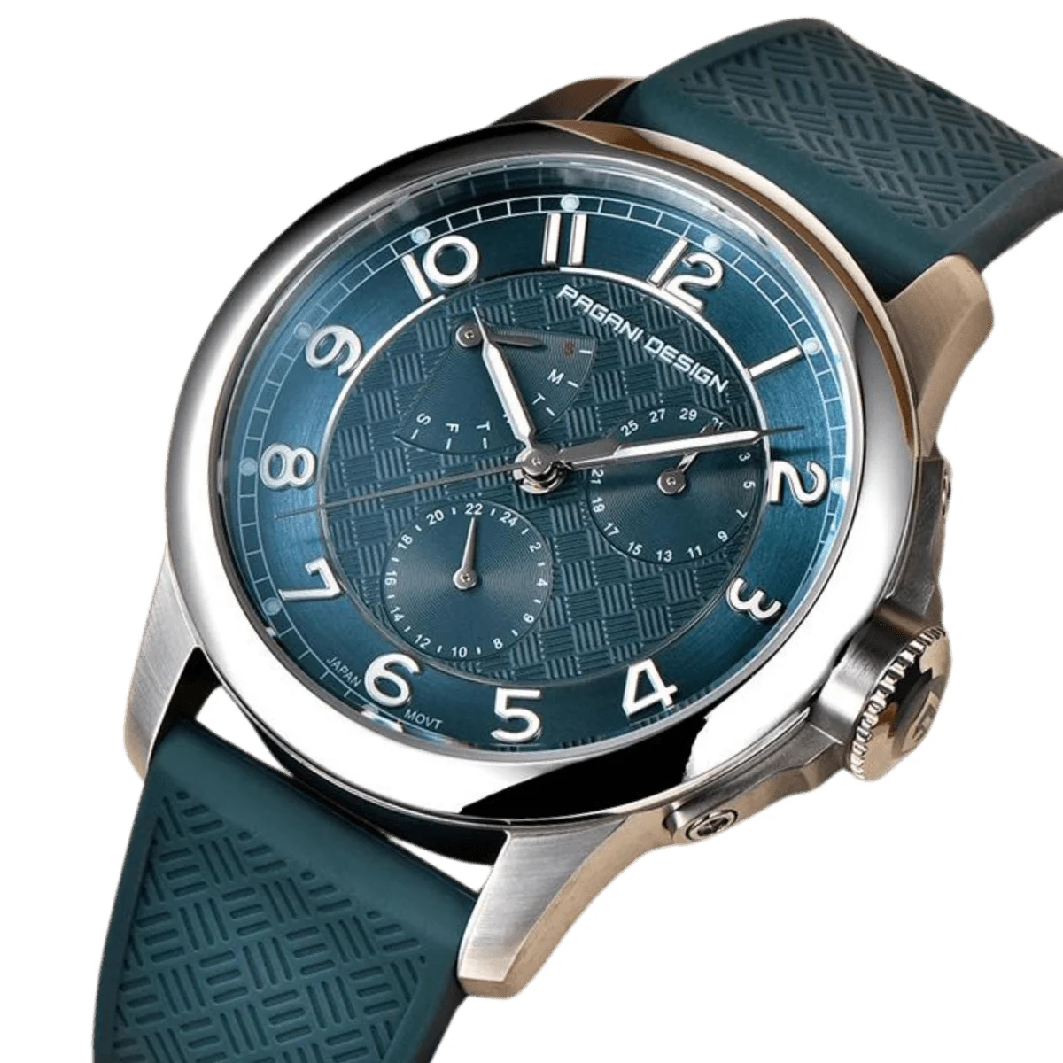 Pagani Design 14:350686#Black 40 mm kol saati