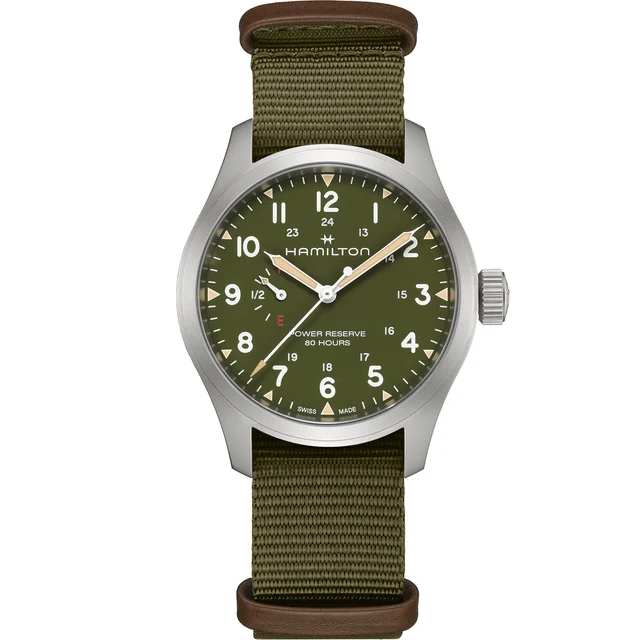 Hamilton Khaki Field Power Reserve 40mm H69509960 kol saati