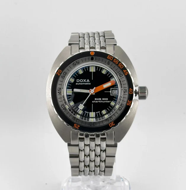 Doxa SUB 300 Sharkhunter 821.10.101.10 COSC Automatic Diver Full kol saati