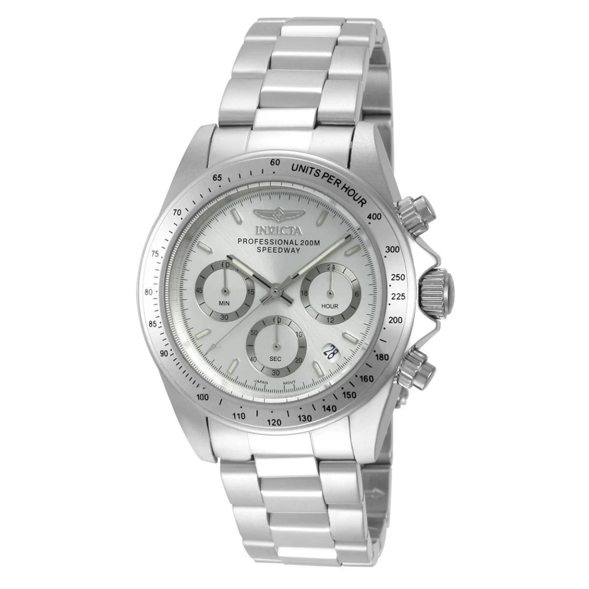 Invicta Speedway Torvane Watch - 39.5mm, Steel (14381) 39.5 mm kol saati