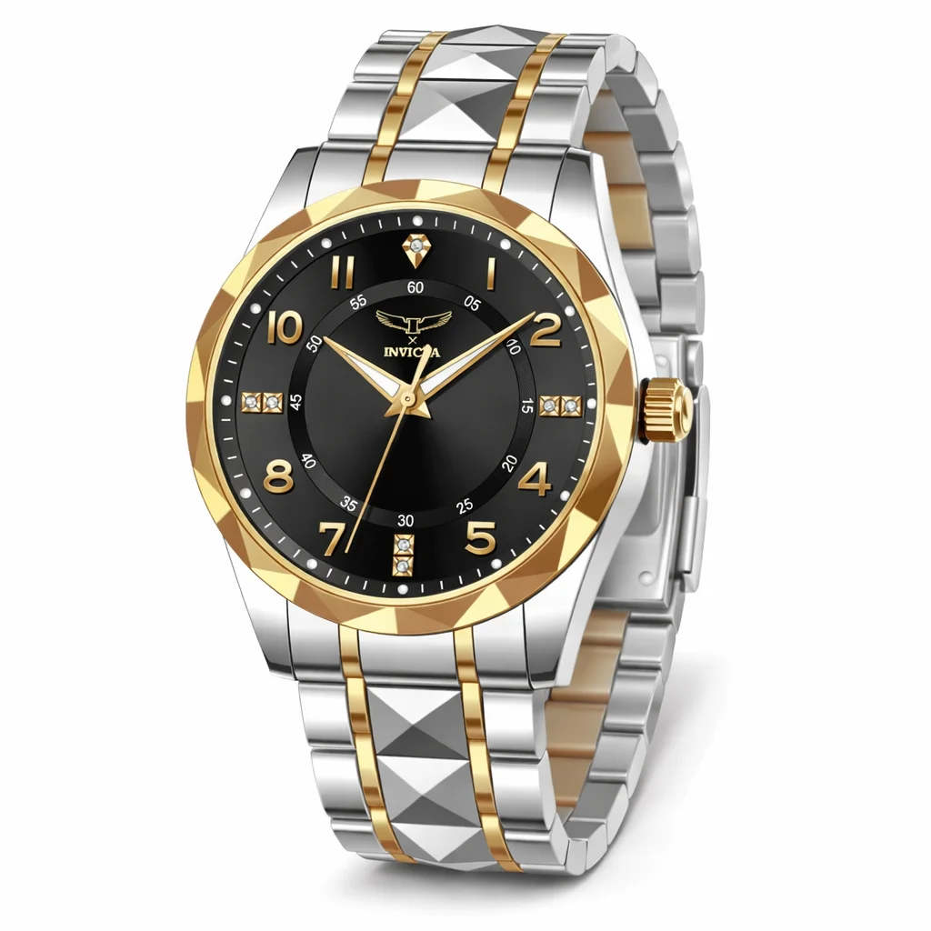 Invicta Specialty I by Watch - 41mm. Gold. Steel (69024) 41 mm kol saati