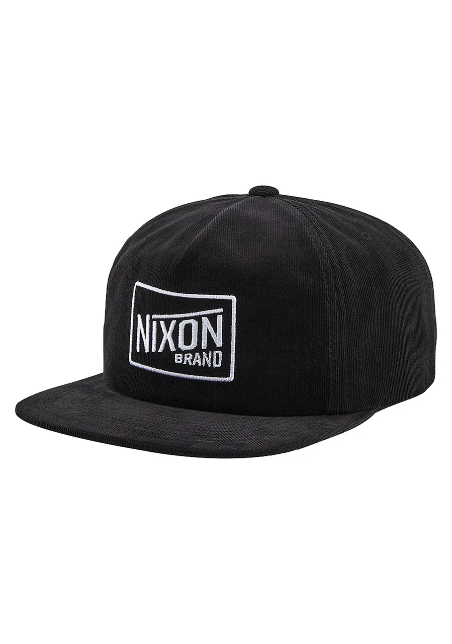 Nixon US Arigato Snapback Hat - Black C3042-000-00 kol saati