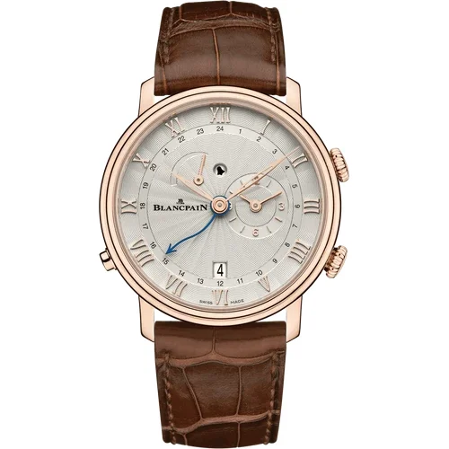 Blancpain Villeret Réveil GMT 6640 3642 55B 40.3 mm kol saati