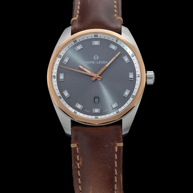 Favre Leuba Chief Sky Chief Date 210009N39559 kol saati