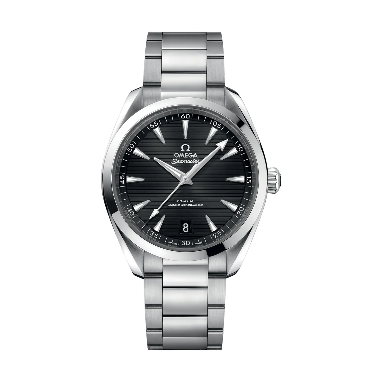 OMEGA Seamaster Aqua Terra 150M 41mm - Black on Bracelet O22010412101001 41 mm kol saati