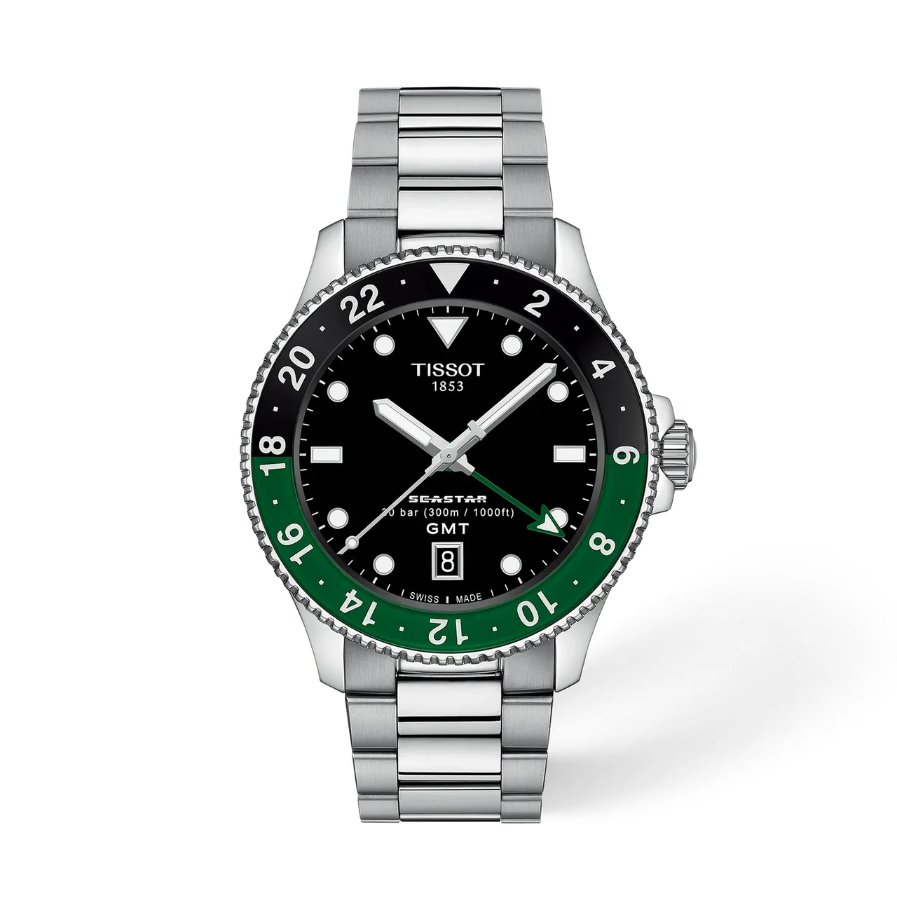 Tissot Seastar 1000 GMT 40mm T1208521105100 40 mm kol saati