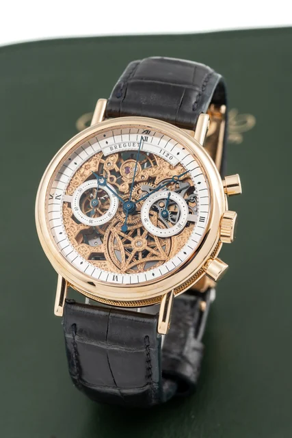 Breguet BREGUET, REF. 3235, SKELETON CHRONOGRAPH, GOLD kol saati