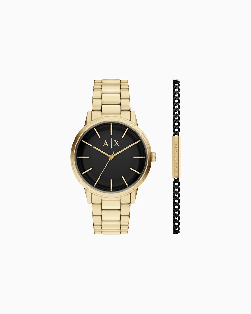 Armani Exchange Quartz Watch and bracelet set AX7178SET 42 mm kol saati