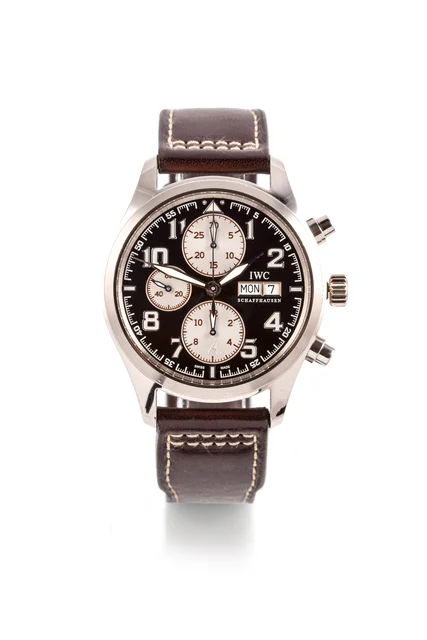 IWC Spitfire, St-exupery, White Gold 371708 kol saati