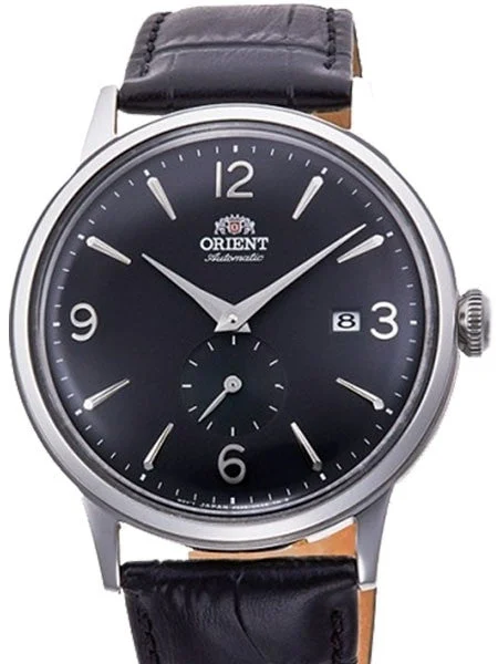 Orient Small Seconds Automatic Dress Watch with Black Dial #RA-AP0005B10A kol saati