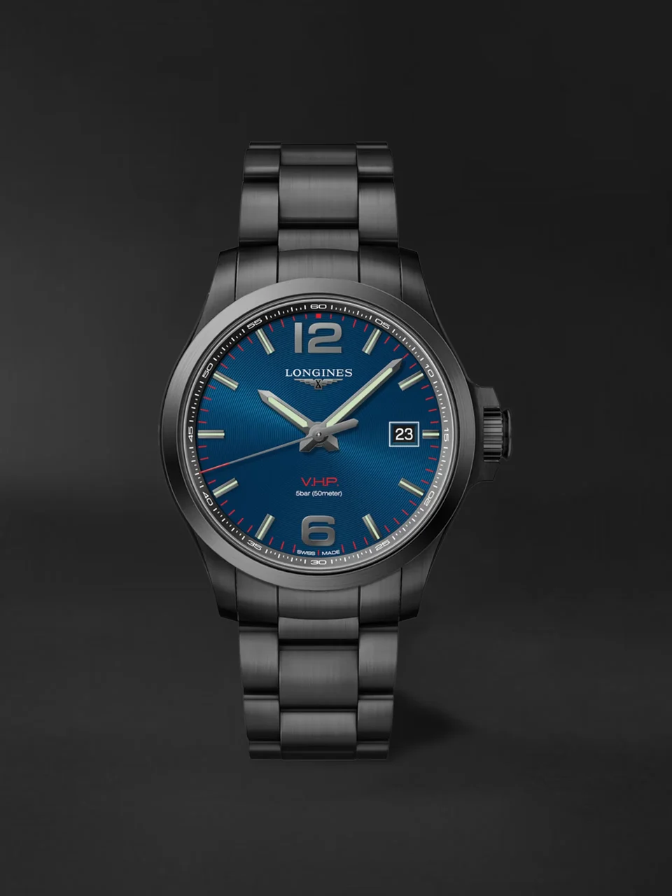 Longines Conquest V.H.P L3.726.2.96.6 43 mm kol saati