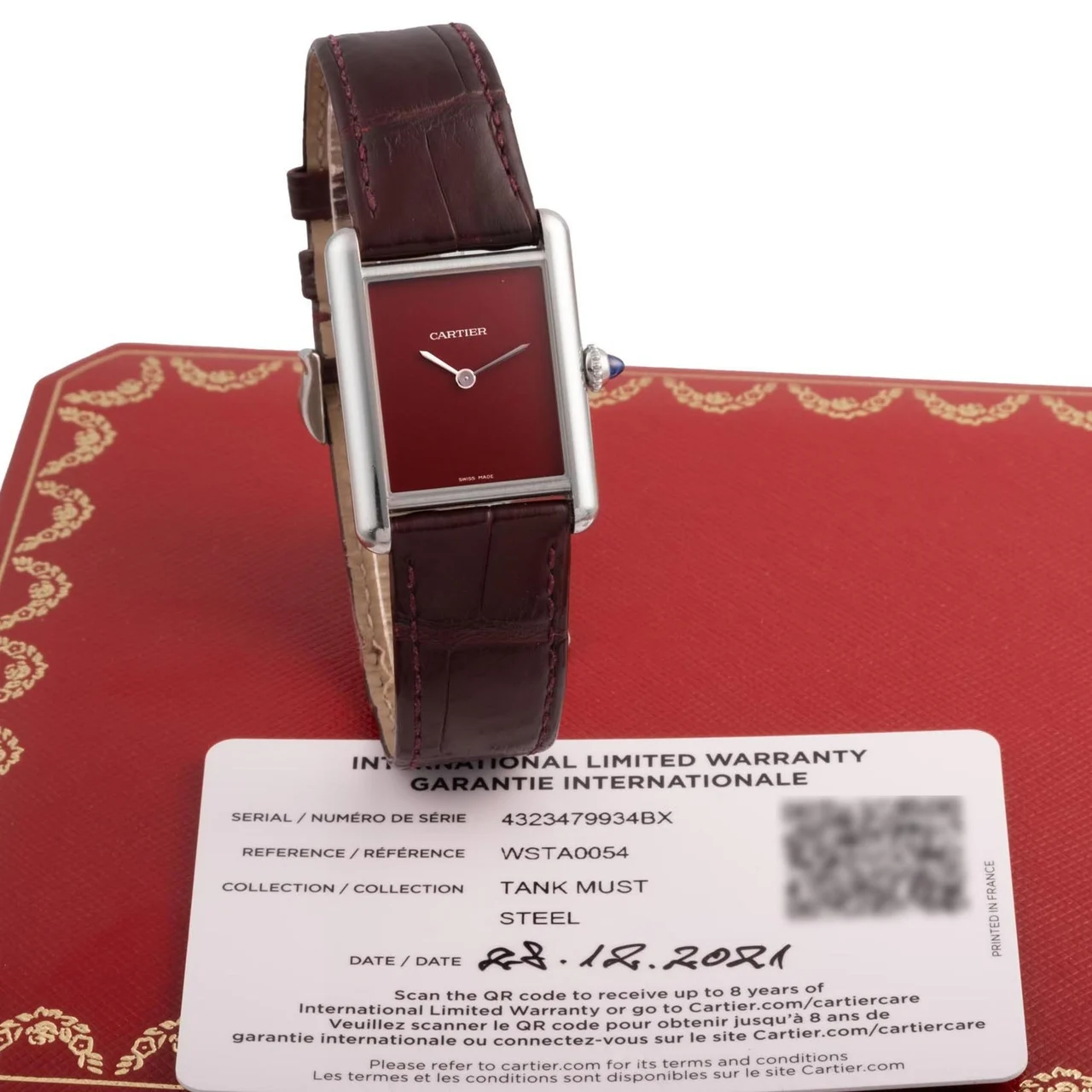 Cartier Switzerland CRWSTA0054 kol saati