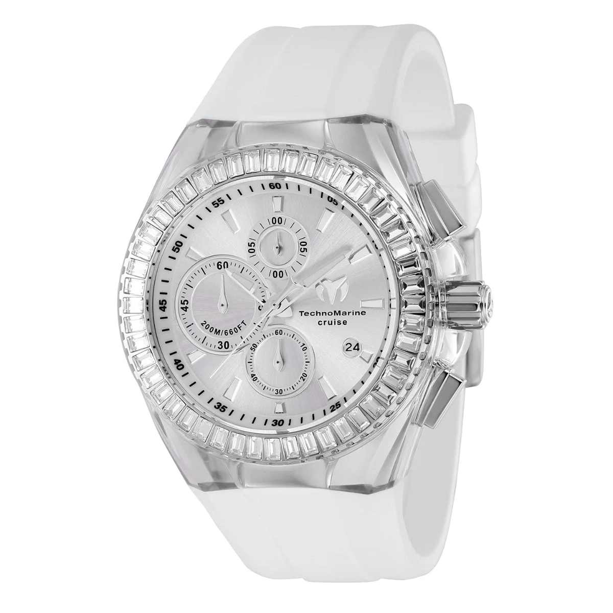 Technomarine Cruise Original Watch - 45mm, White (TM-121148) 45 mm kol saati