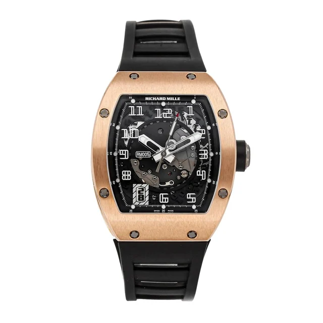 Richard Mille Rose Gold Watch Richard Mille RM 005 Rose Gold Watch kol saati