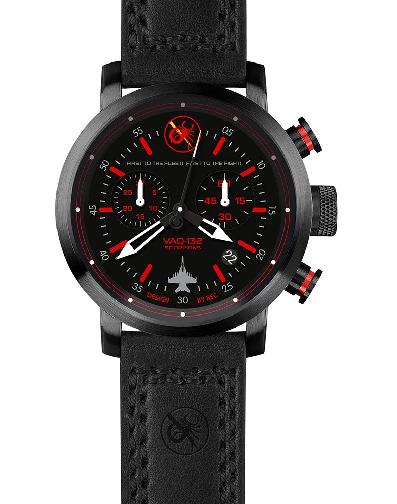 Rscwatches VAQ-132 43 mm kol saati