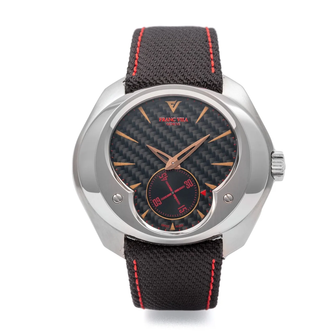 Franc Vila Ref. FVn 19, oversize, self-winding; “Neo Alta”; limited edition of 88 pieces; stainless steel kol saati