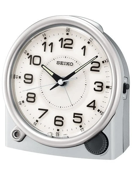 Seiko Ultimate Alarm Clock with Snooze Bar and Quiet-Sweep #QXE011ALH kol saati