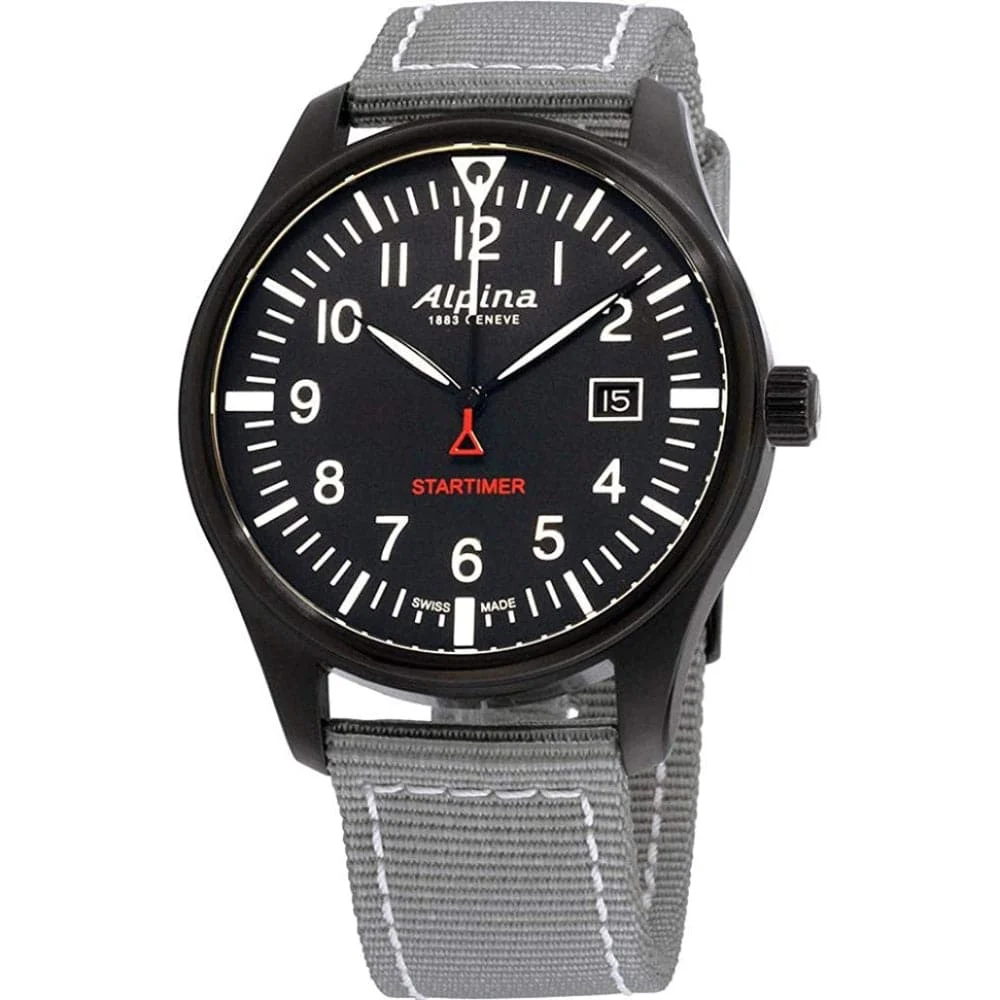 ALPINA Startimer Pilot AL-240B4FBS6 42 mm kol saati