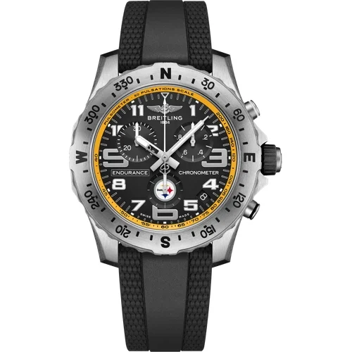 Breitling Endurance Pro 44 NFL Pittsburgh Steelers Edition E823106A1BQS1 kol saati
