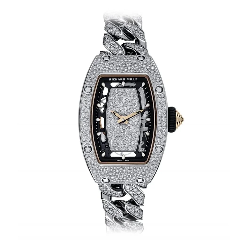 Richard Mille Automatic Snow Setting Watch Richard Mille RM 07-01 Automatic Snow Setting Watch 45 mm kol saati
