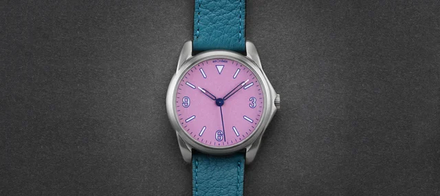 anOrdain Pink model-2-ot-pink kol saati
