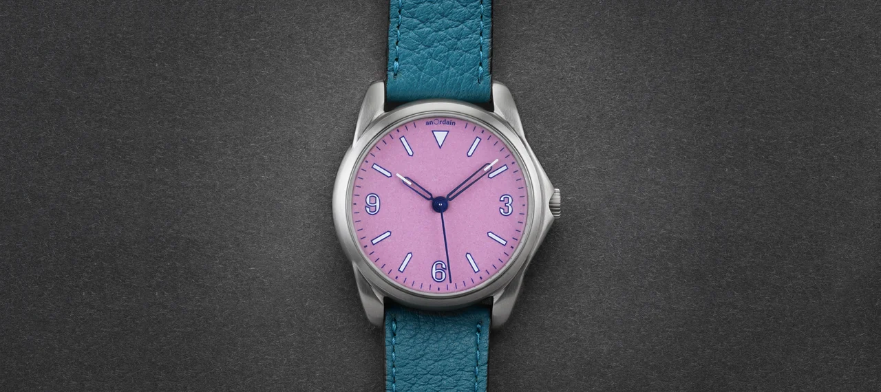 anOrdain Pink model-2-ot-pink kol saati