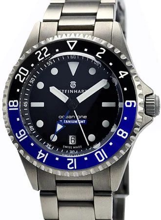 Steinhart Ocean One Titanium 500 GMT Premium 103-0662/ST kol saati