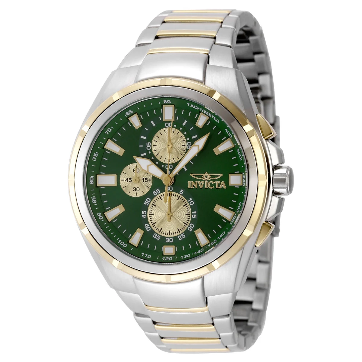 Invicta Sea Vulture Bathyal Watch - 46mm. Gold. Steel (49084) 46 mm kol saati