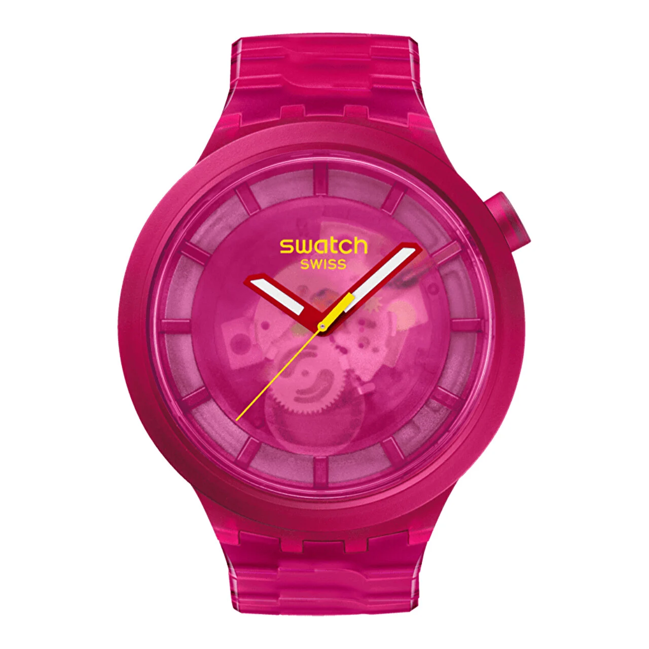 Swatch Pink Joy SB05P102 47 mm kol saati