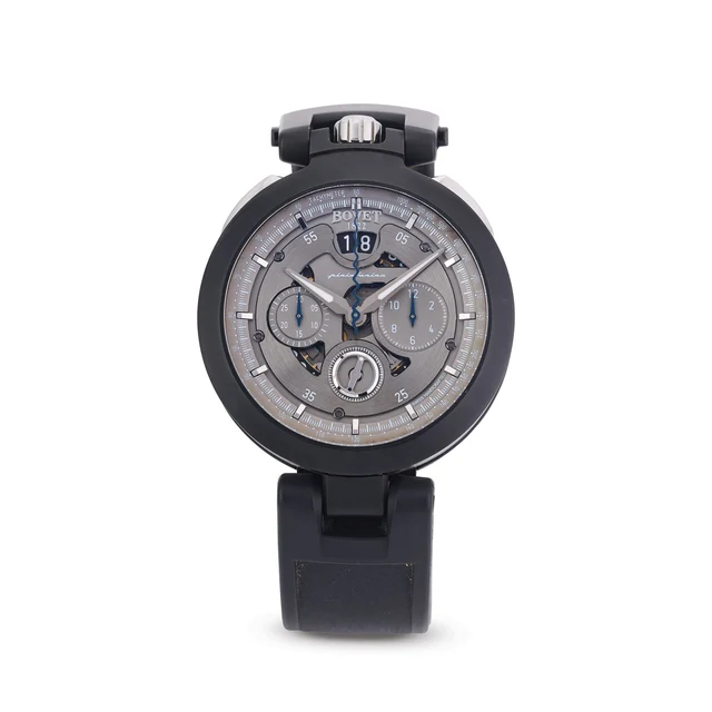 Bovet BOVET, REF. E816, PININFARINA CHRONOGRAPH, PVD STEEL AND STEEL kol saati