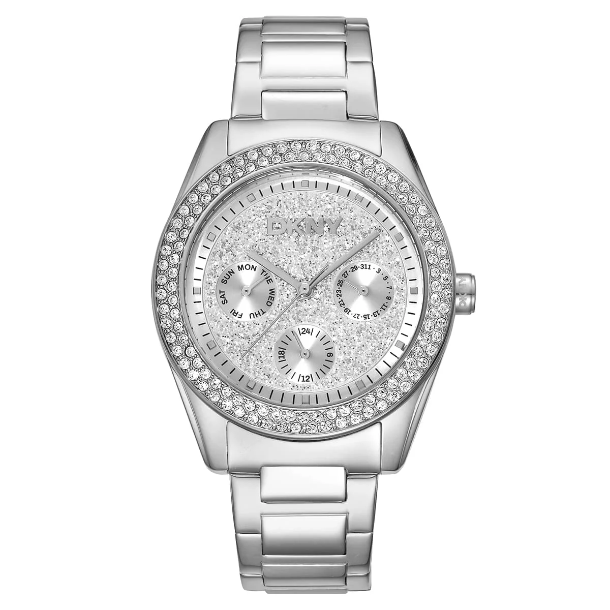 DKNY Chambers Multi Glitz DK1L078M0015 36 mm kol saati