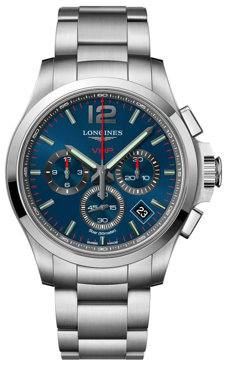 Longines Conquest V.h.p. L37174966 42 mm kol saati