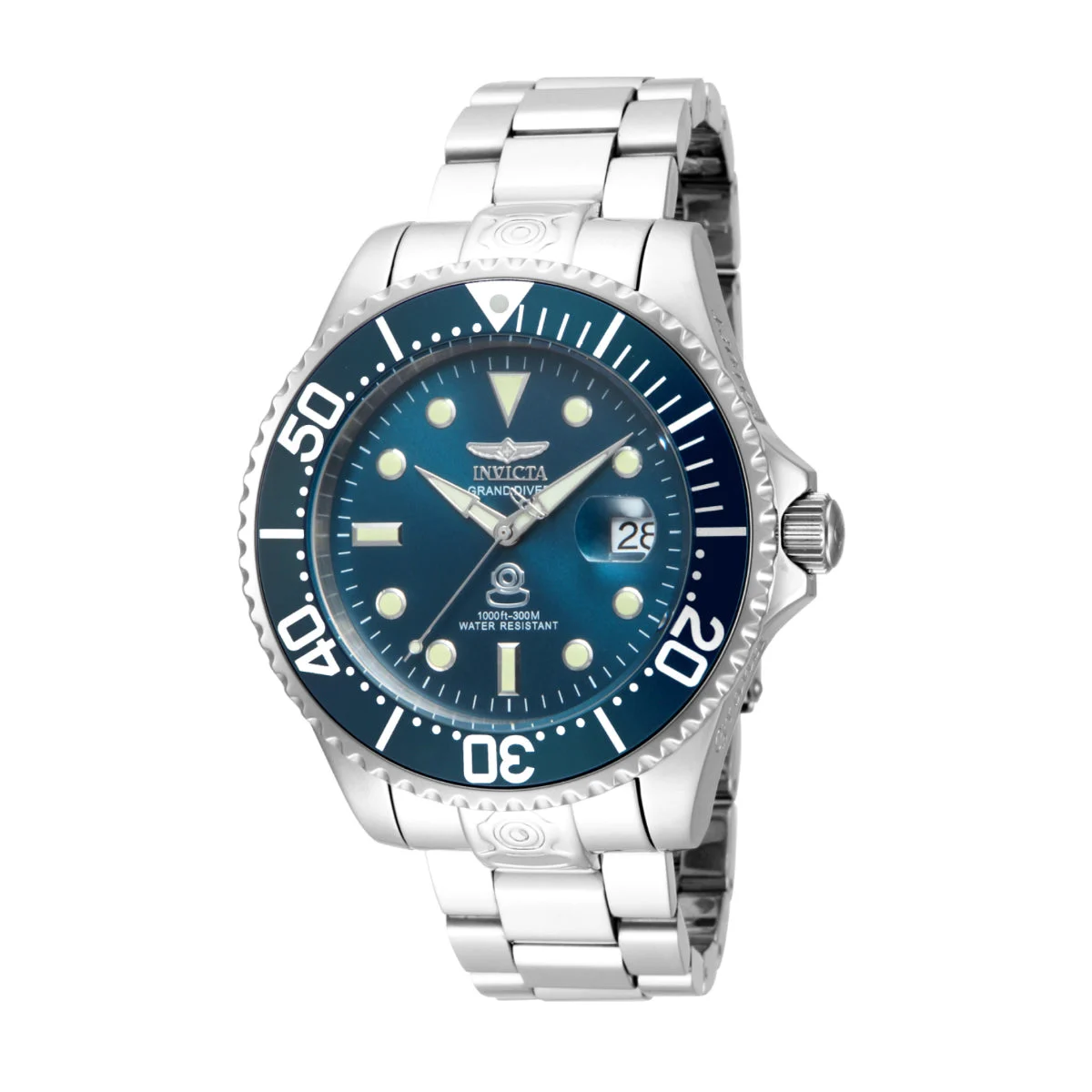 Invicta Grand Diver Navalia Automatic Watch - 47mm, Steel (18160) 47 mm kol saati